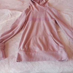 Pink bench sweater